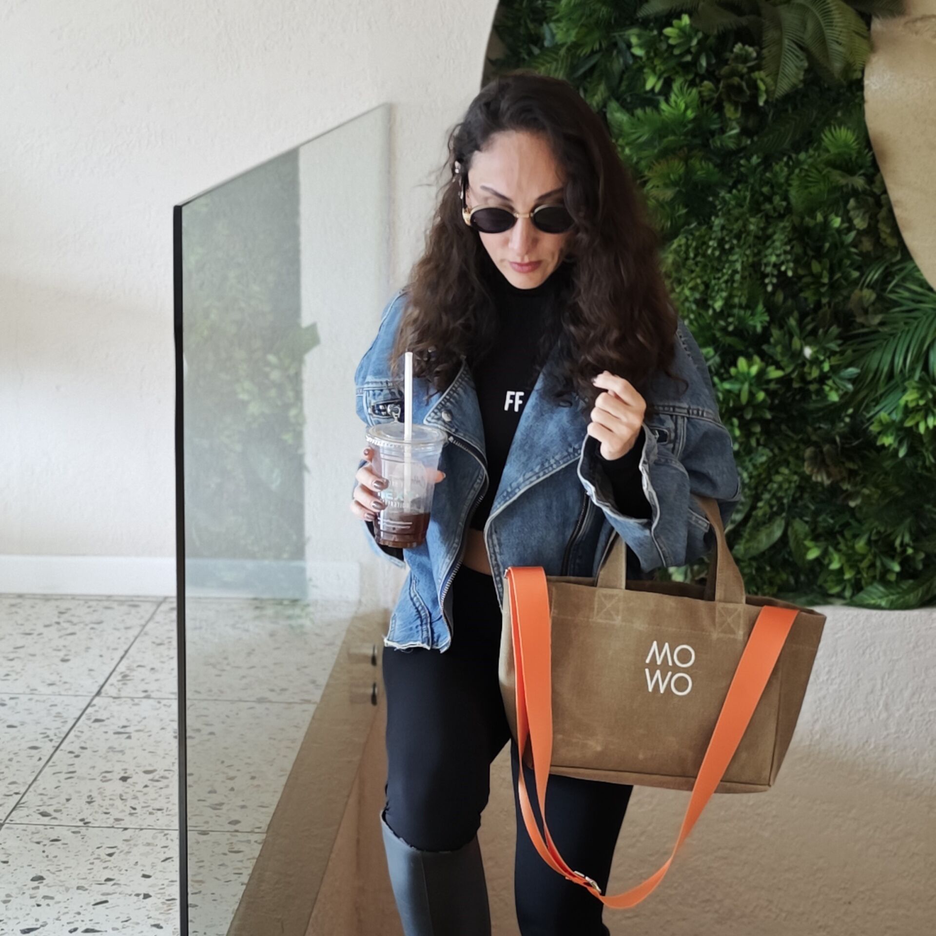 WAXED CANVAS HONEY MUSTARD MINI BAG