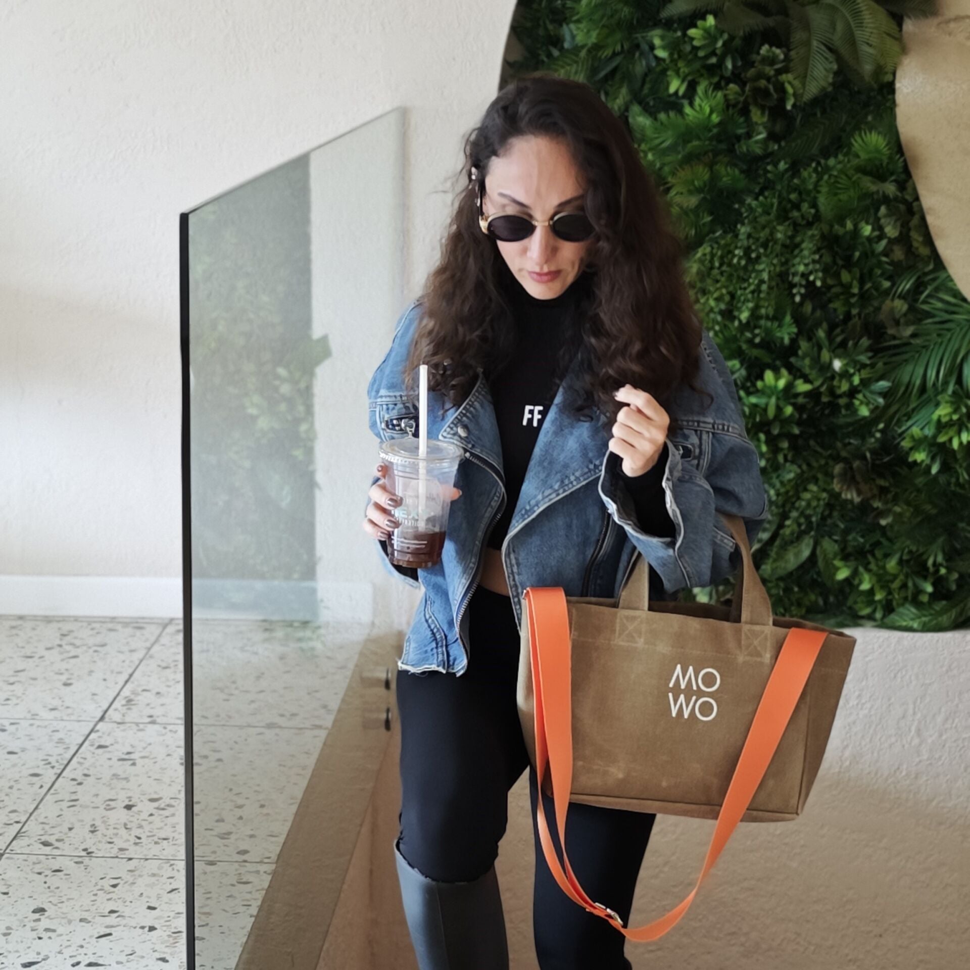 WAXED CANVAS HONEY MUSTARD MINI BAG