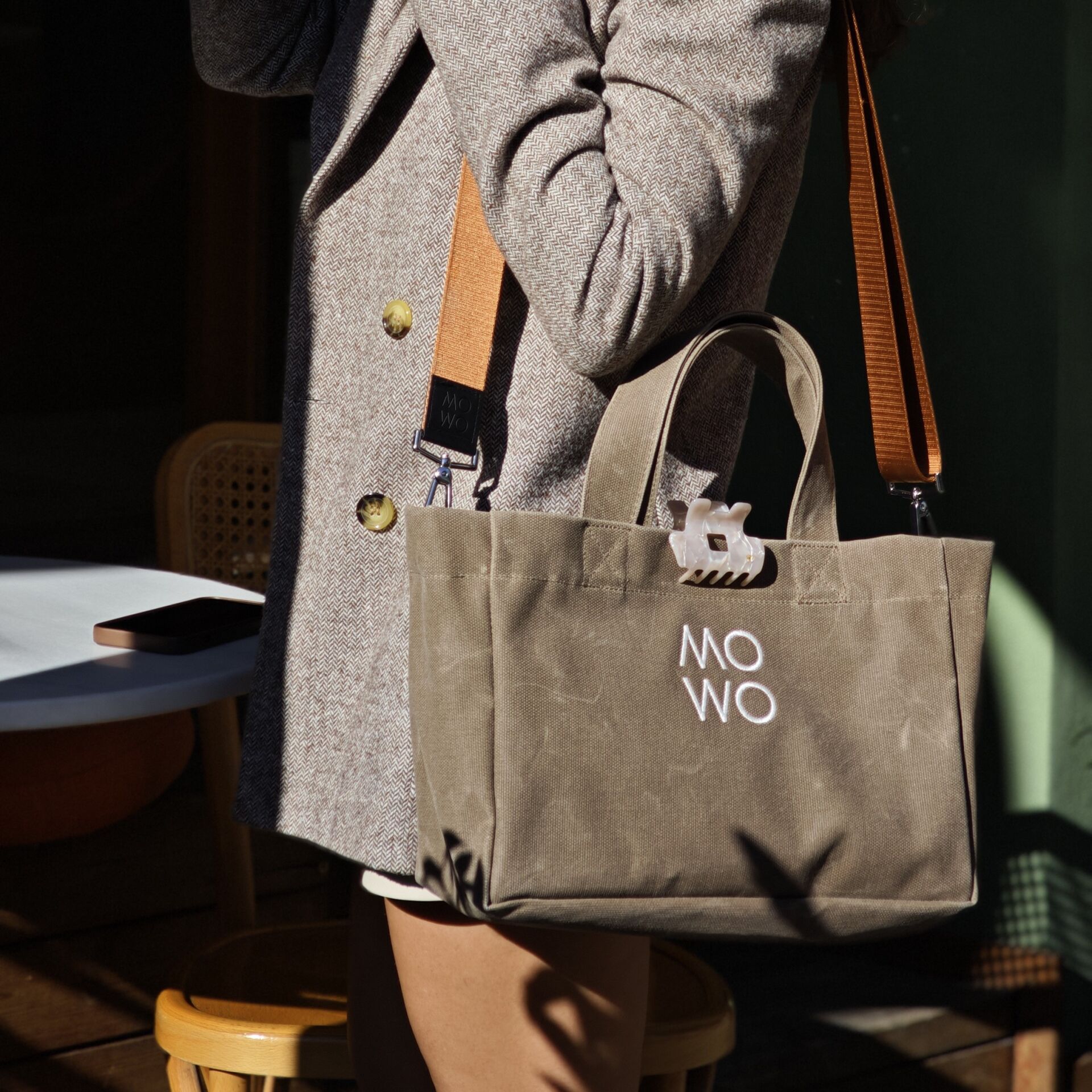 WAXED CANVAS COFFEE MINI BAG