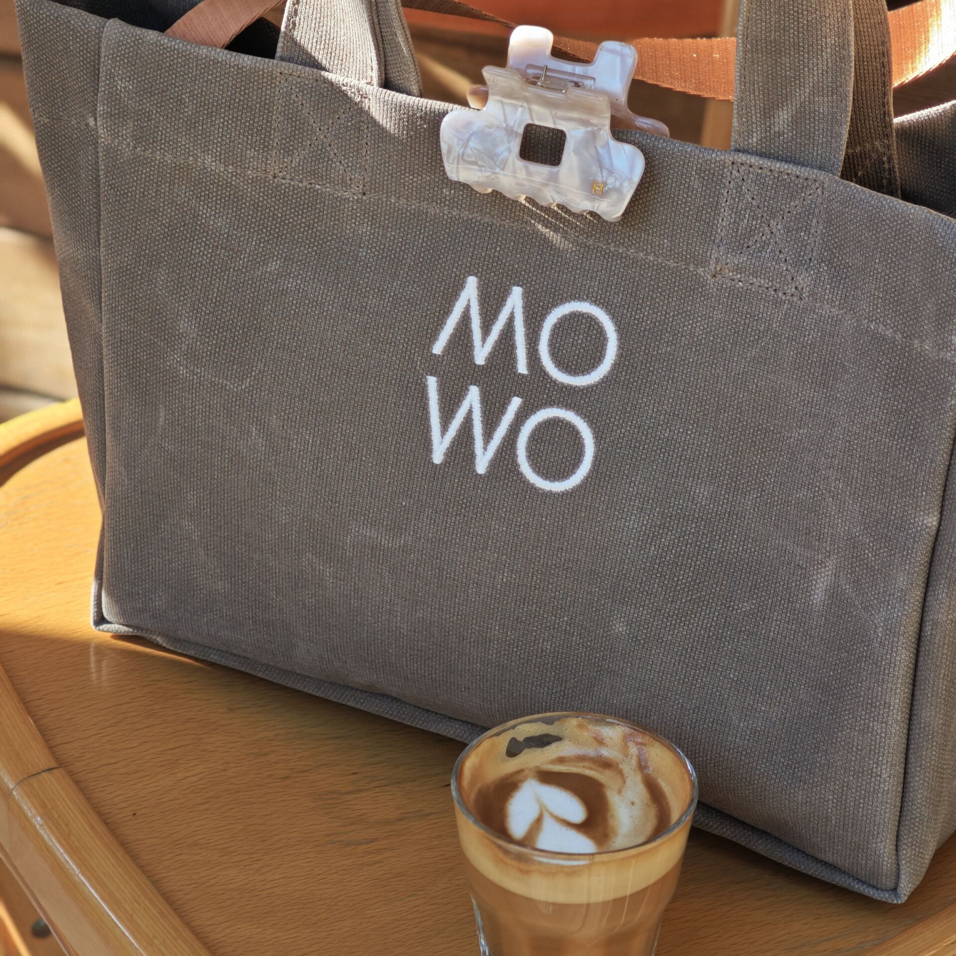 WAXED CANVAS COFFEE MINI BAG