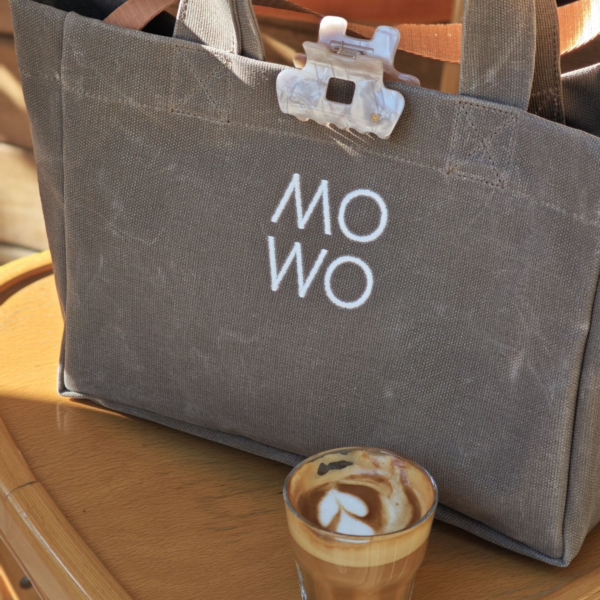 WAXED CANVAS COFFEE MINI BAG