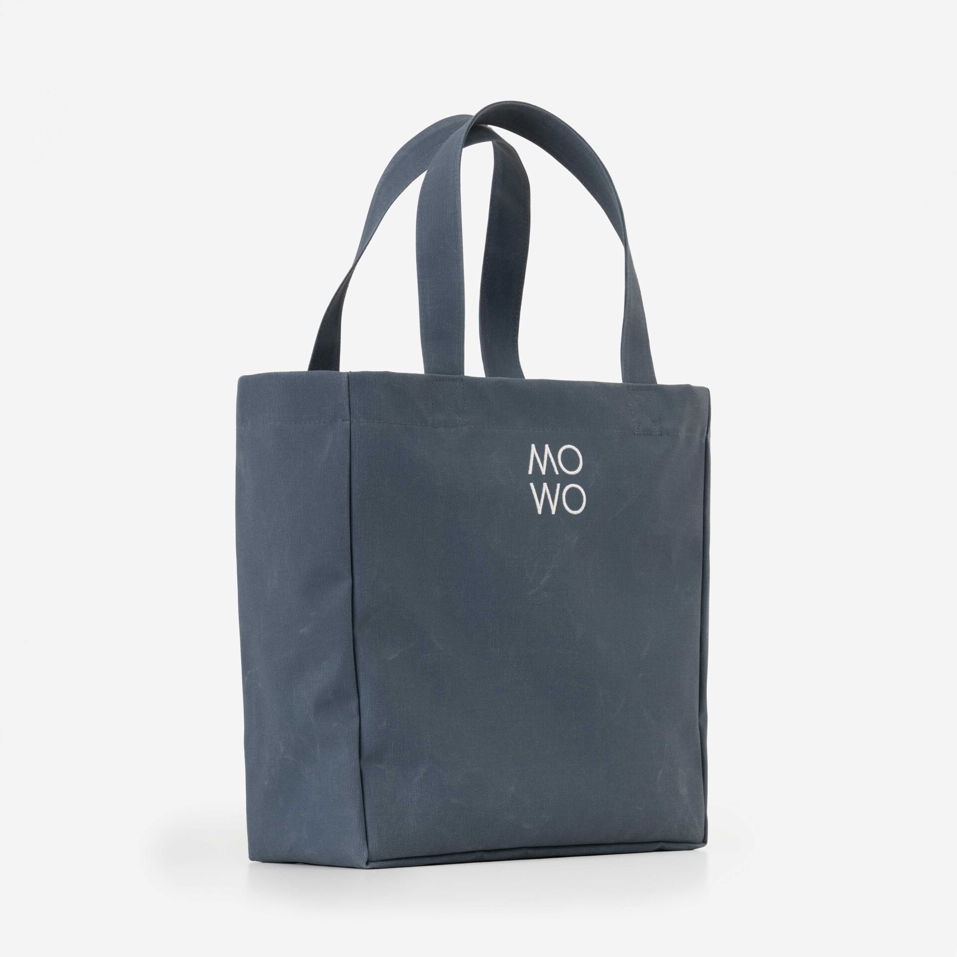 WAXED CANVAS DENIM OVERSIZE BAG