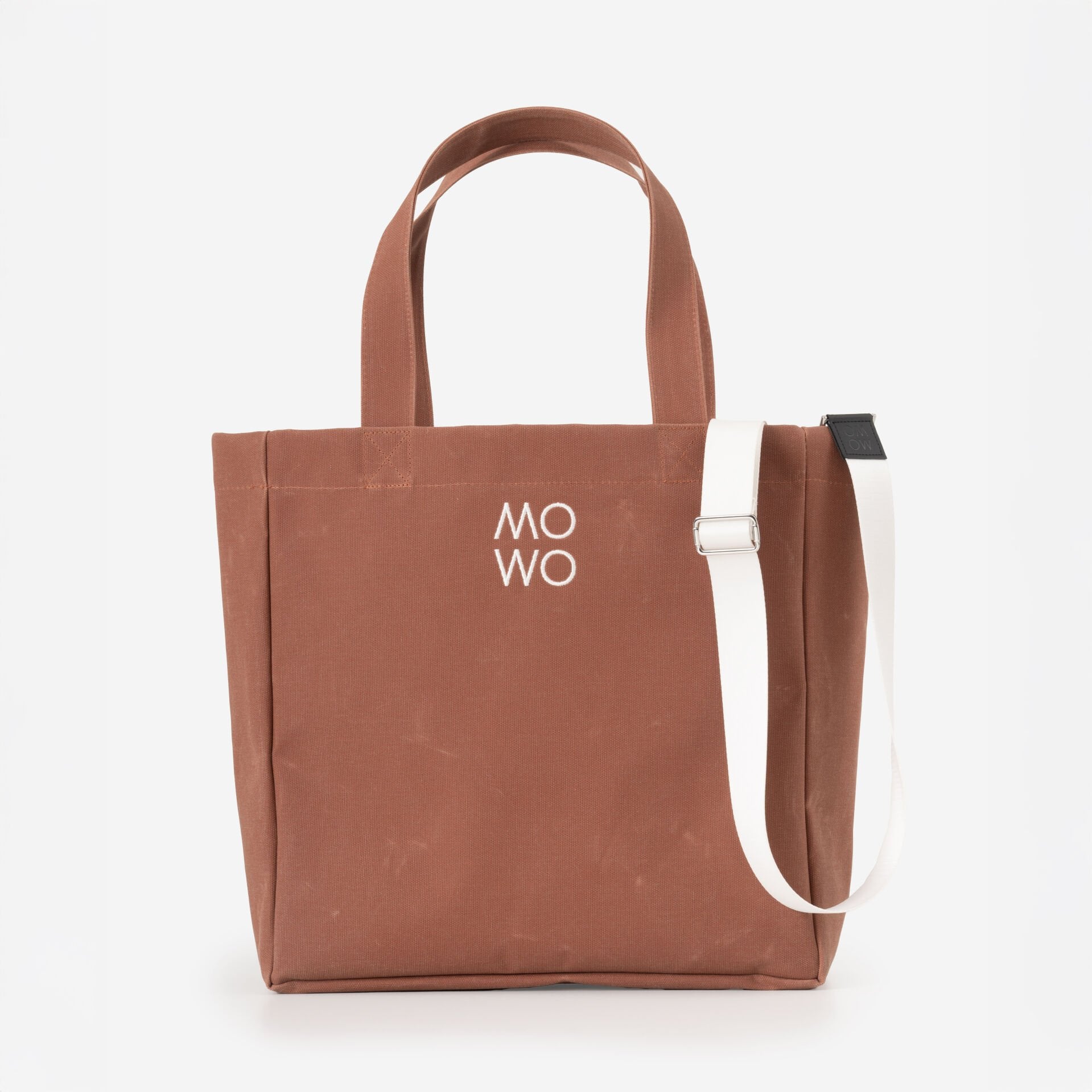 WAXED CANVAS BRICK OVERSIZE BAG